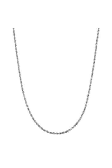 TRUE REBELS Kette Edelstahl silber