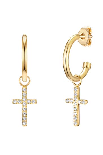 EASTSIDE Ohrringe Sterling Silber gelbgold