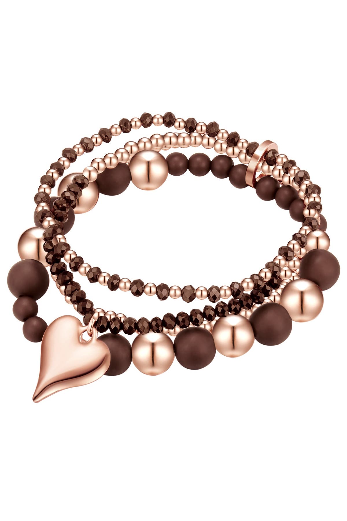 LULU & JANE Armband Metall-Legierung roségold, Bild 1