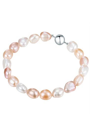 VALERO PEARLS Armband Muschelkernperle multicolor