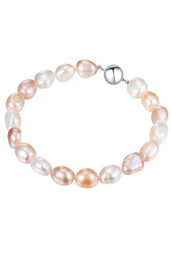 VALERO PEARLS Armband Muschelkernperle multicolor