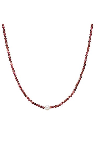 VALERO PEARLS Perlenhalskette Sterling Silber