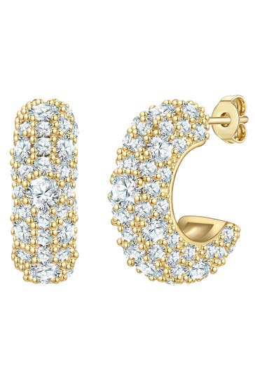 YOKOAMII Ohrringe Messing gelbgold