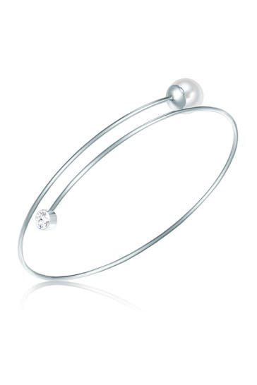 LULU & JANE Armband Messing silber