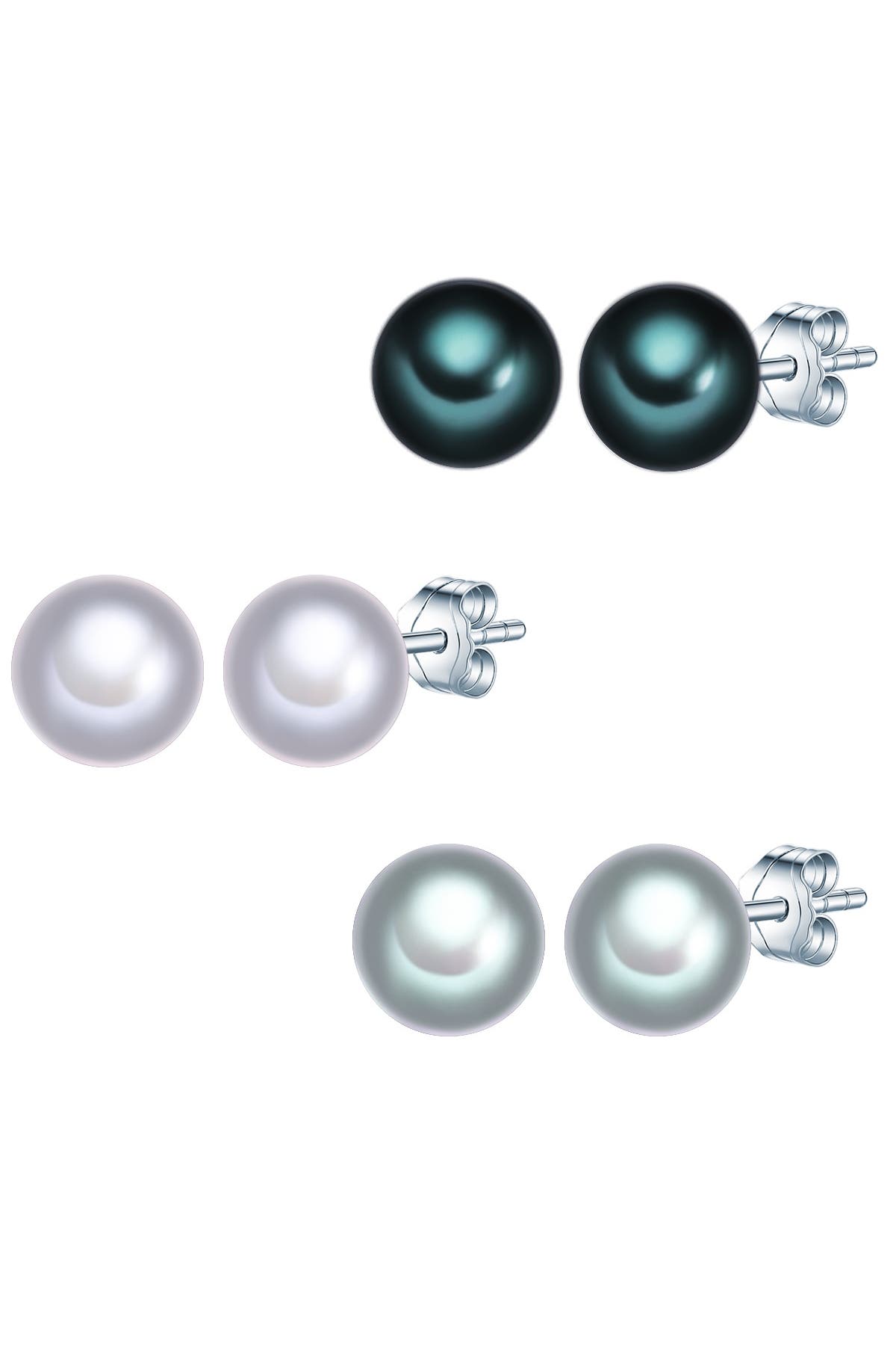 VALERO PEARLS Ohrringe Süßwasser-Zuchtperle OneColor, Bild 1