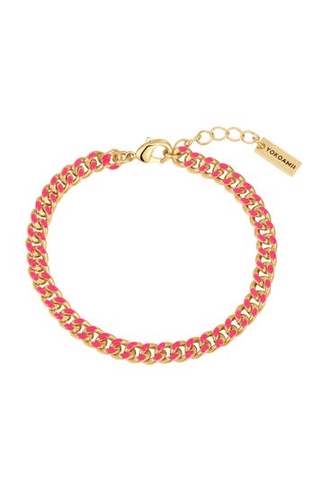 YOKOAMII Armband Messing gelbgold