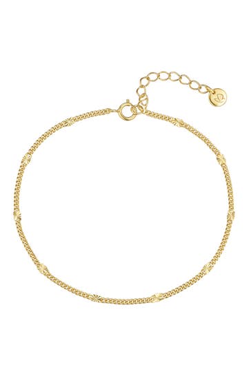 GLANZSTÜCKE MÜNCHEN Armband Sterling Silber gelbgold