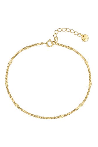 GLANZSTÜCKE MÜNCHEN Armband Sterling Silber gelbgold