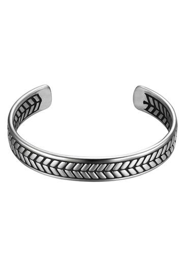 TRUE REBELS Armband Edelstahl silber