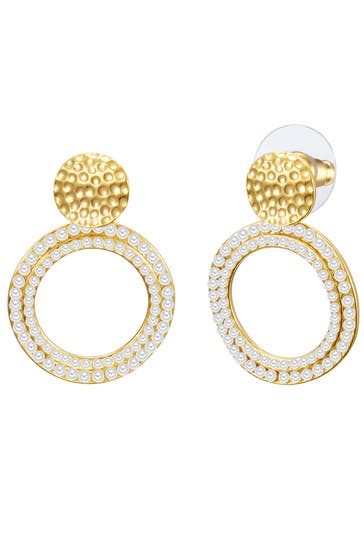 LULU & JANE Ohrringe Metall gelbgold