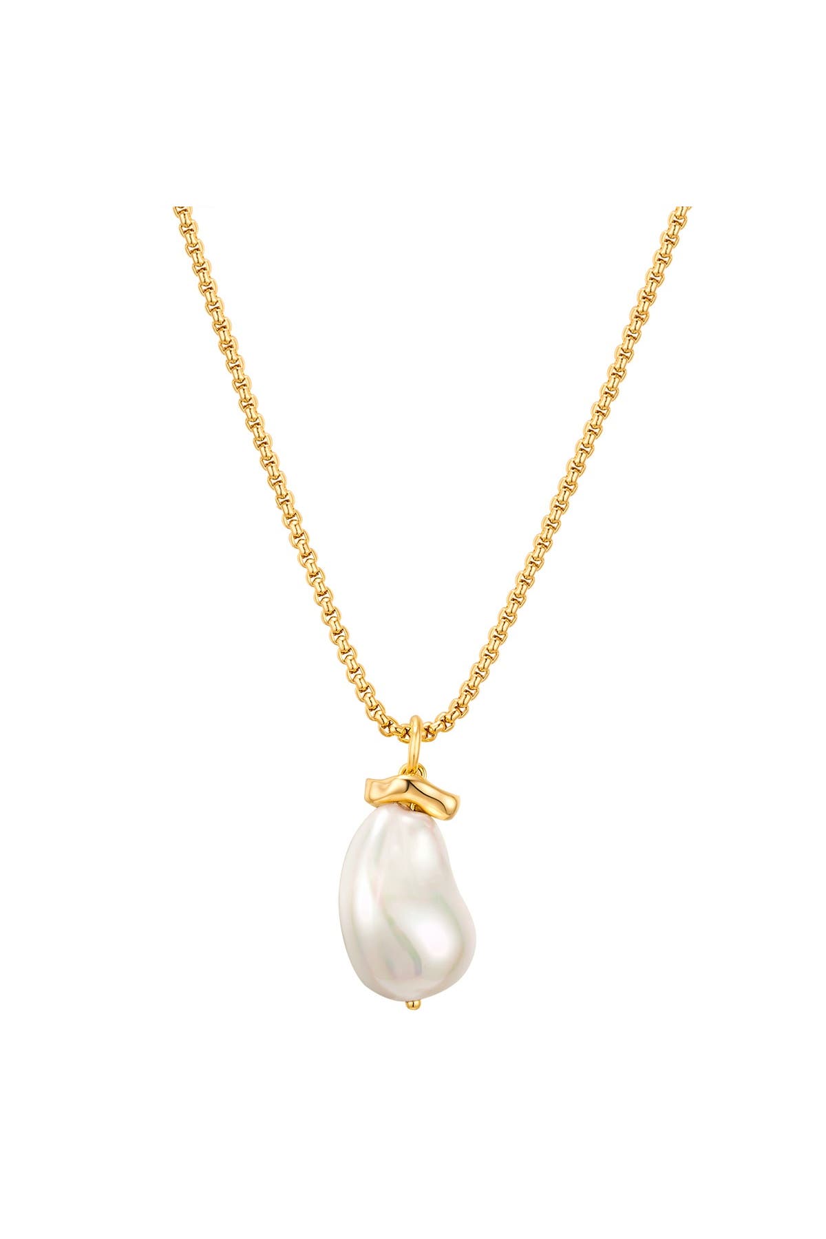 YOKOAMII Kette Metall gelbgold, Bild 1