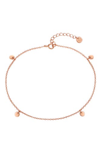 GLANZSTÜCKE MÜNCHEN Fusskettchen Sterling Silber roségold