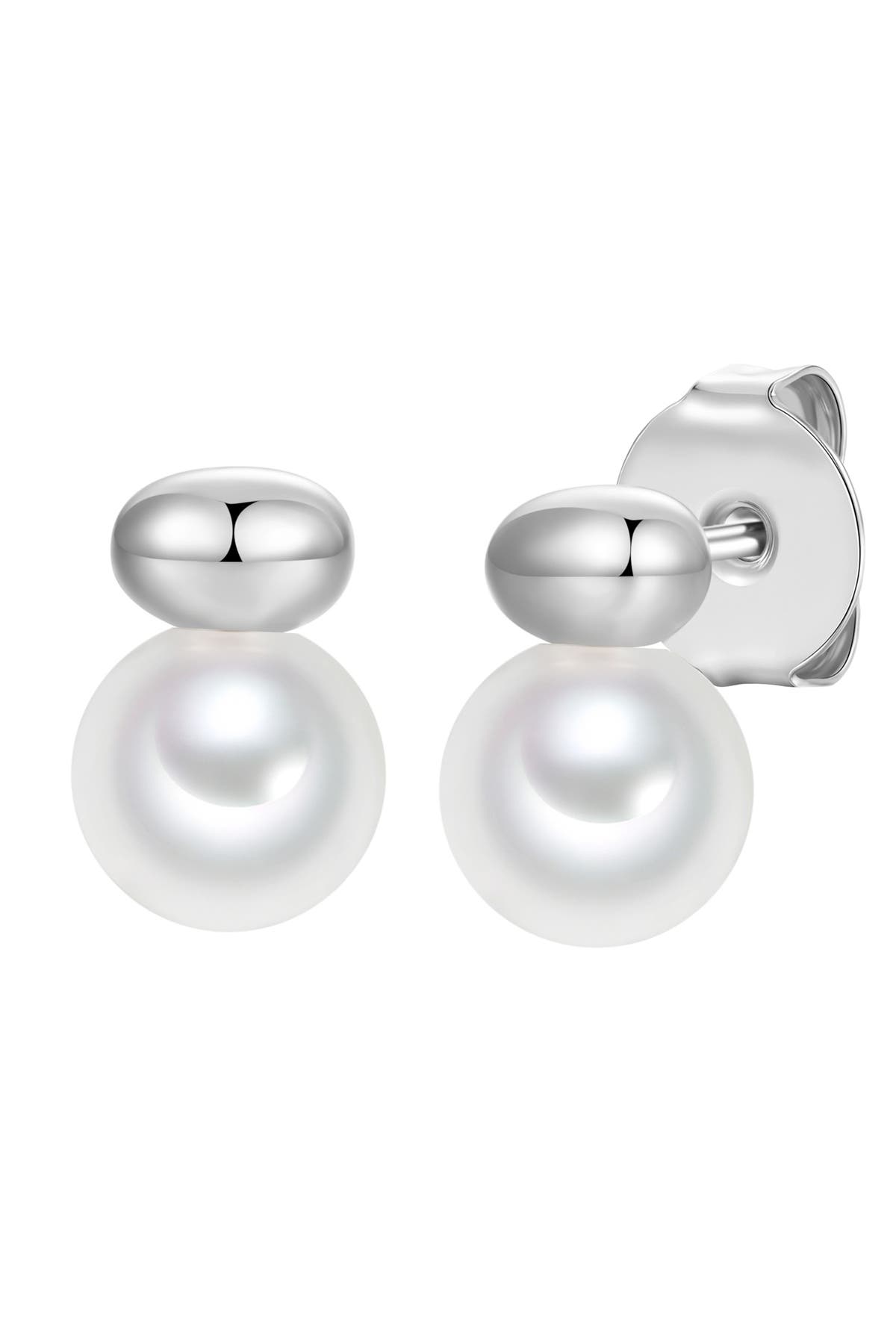 LULU & JANE Ohrringe Muschelkernperle OneColor, Bild 1