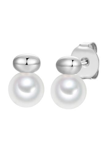 LULU & JANE Ohrringe Muschelkernperle OneColor