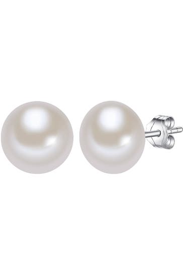 VALERO PEARLS Ohrringe Süßwasser-Zuchtperle OneColor