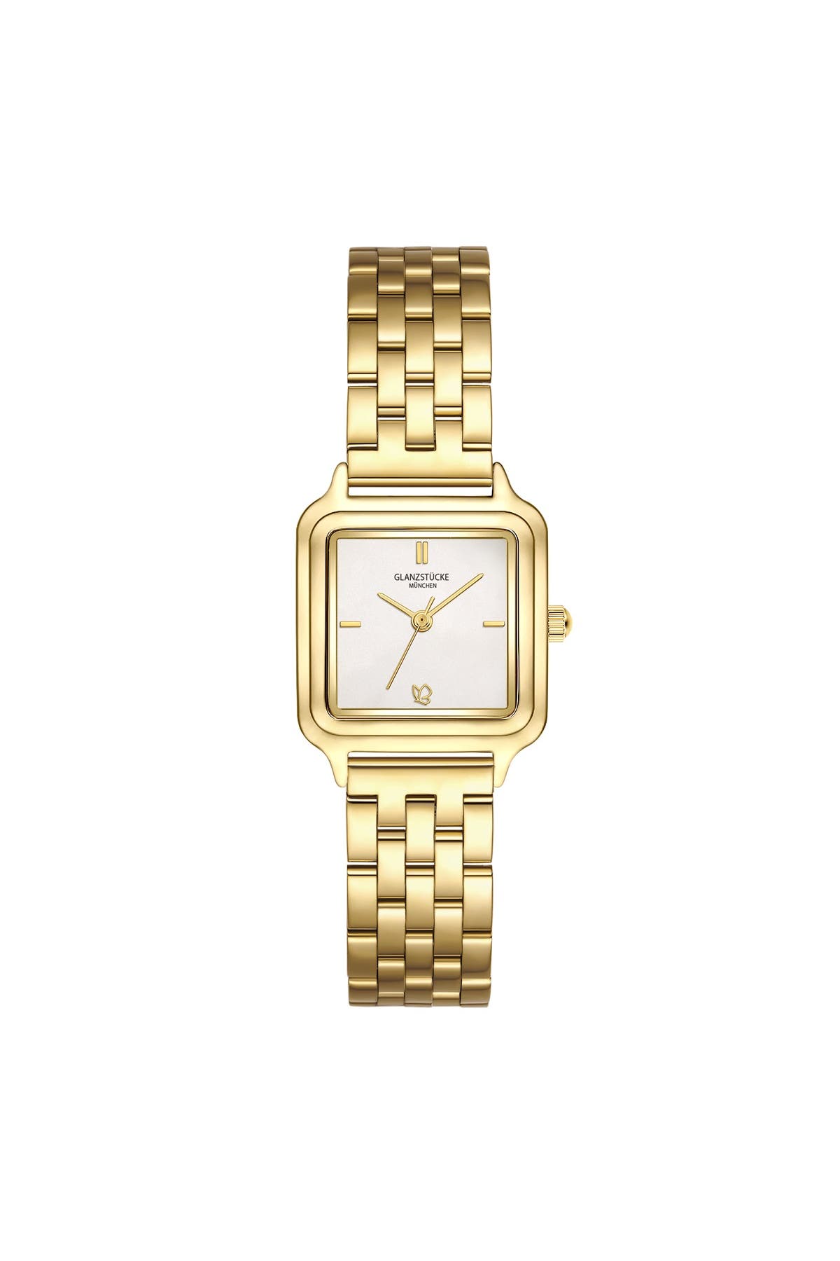 GLANZSTÜCKE MÜNCHEN Quarzuhr Damen Quarzuhr gelbgold Edelstahl gelbgold, Bild 1