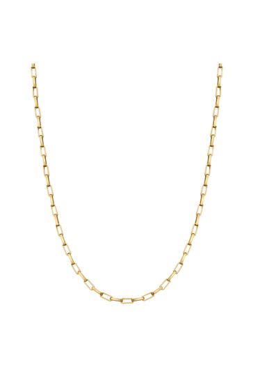 TRUE REBELS Kette Edelstahl gelbgold