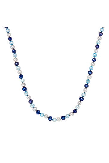 VALERO PEARLS Kette Sterling Silber multicolor