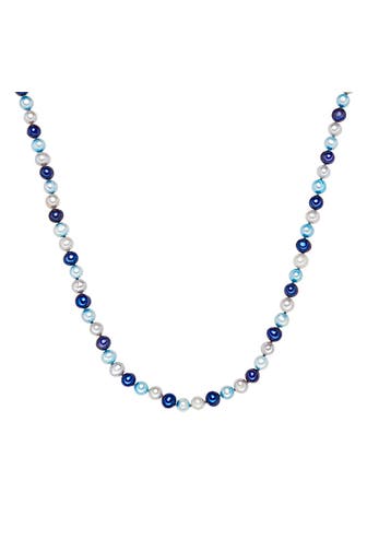 VALERO PEARLS Kette Sterling Silber multicolor