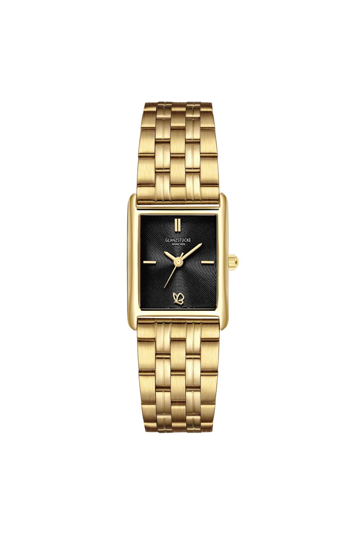 GLANZSTÜCKE MÜNCHEN Quarzuhr Damen Quarzuhr gelbgold Edelstahl gelbgold, Bild 1
