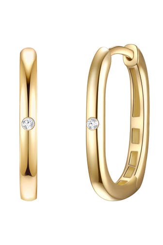 LULU & JANE Ohrringe Sterling Silber gelbgold