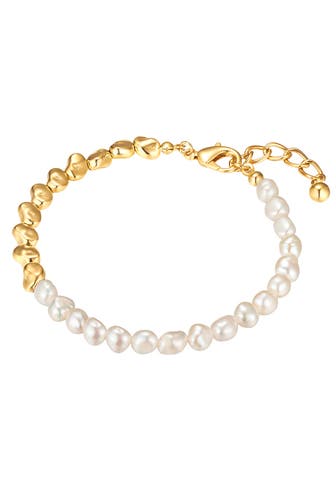YOKOAMII Armband Metall gelbgold