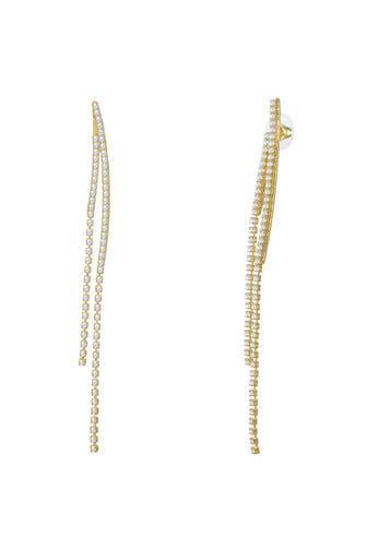 YOKOAMII Ohrringe Messing gelbgold