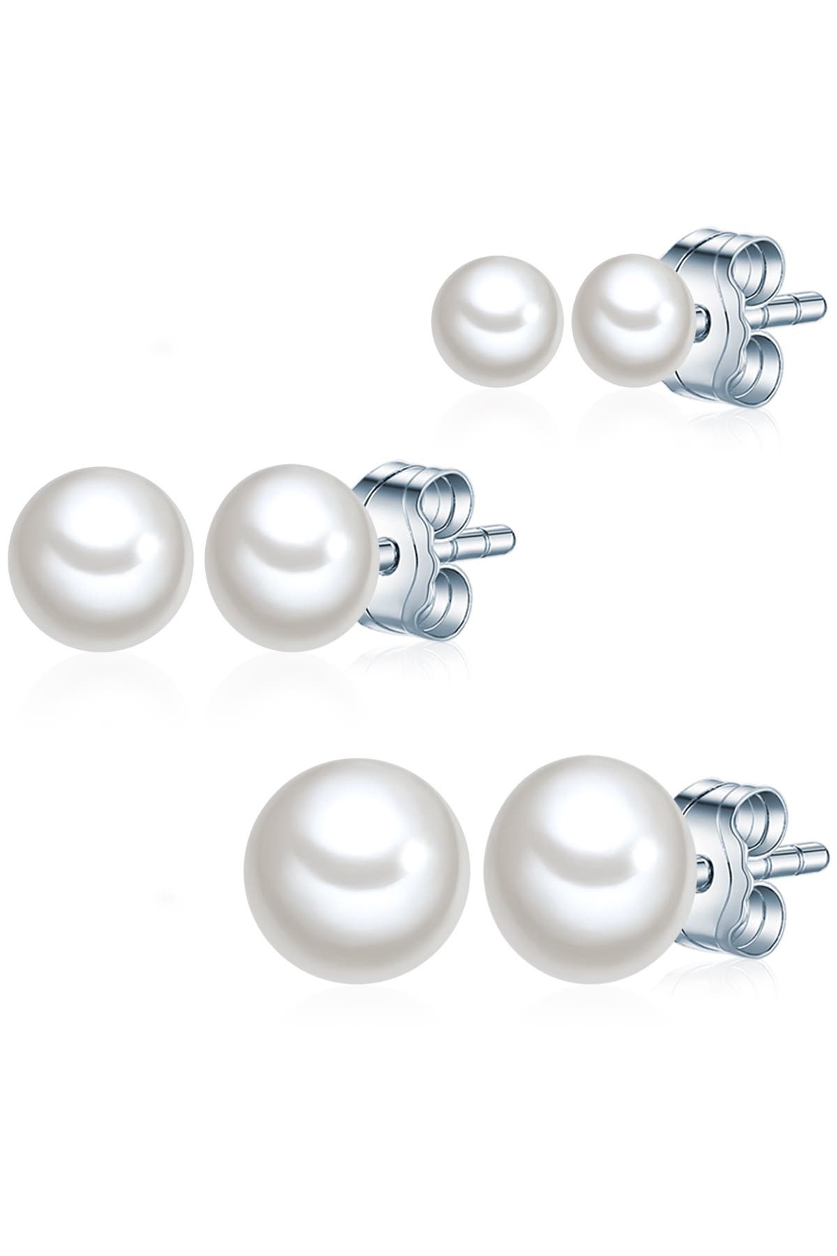VALERO PEARLS Schmuckset Süßwasser-Zuchtperle weiß, Bild 1