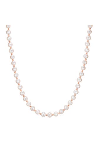 VALERO PEARLS Kette Süßwasser-Zuchtperle OneColor