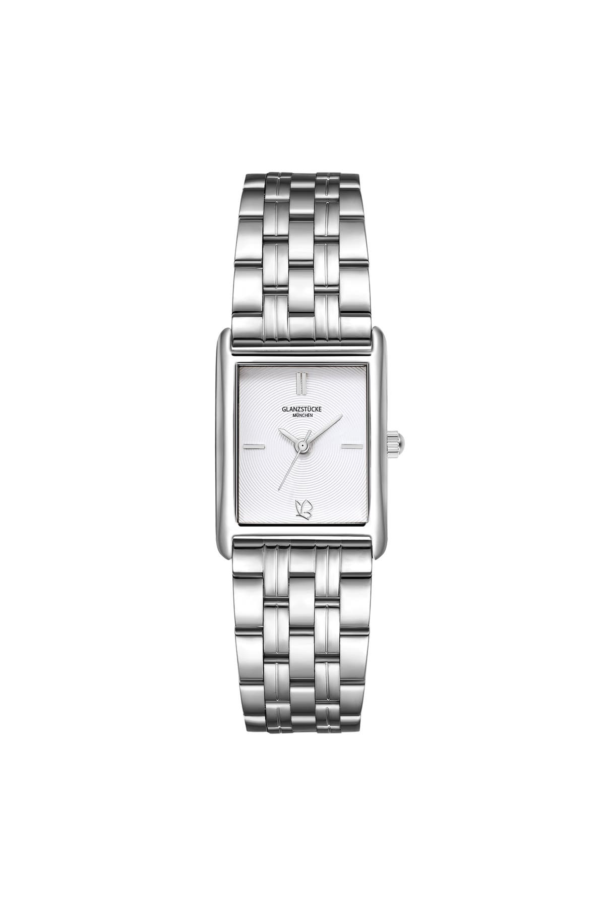 GLANZSTÜCKE MÜNCHEN Quarzuhr Damen Quarzuhr silber Edelstahl silber, Bild 1
