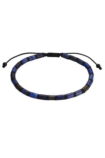 TRUE REBELS Armband Edelstahl schwarz