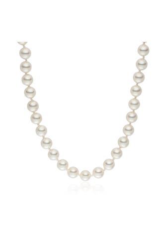 LULU & JANE Kette Metall-Legierung weiß