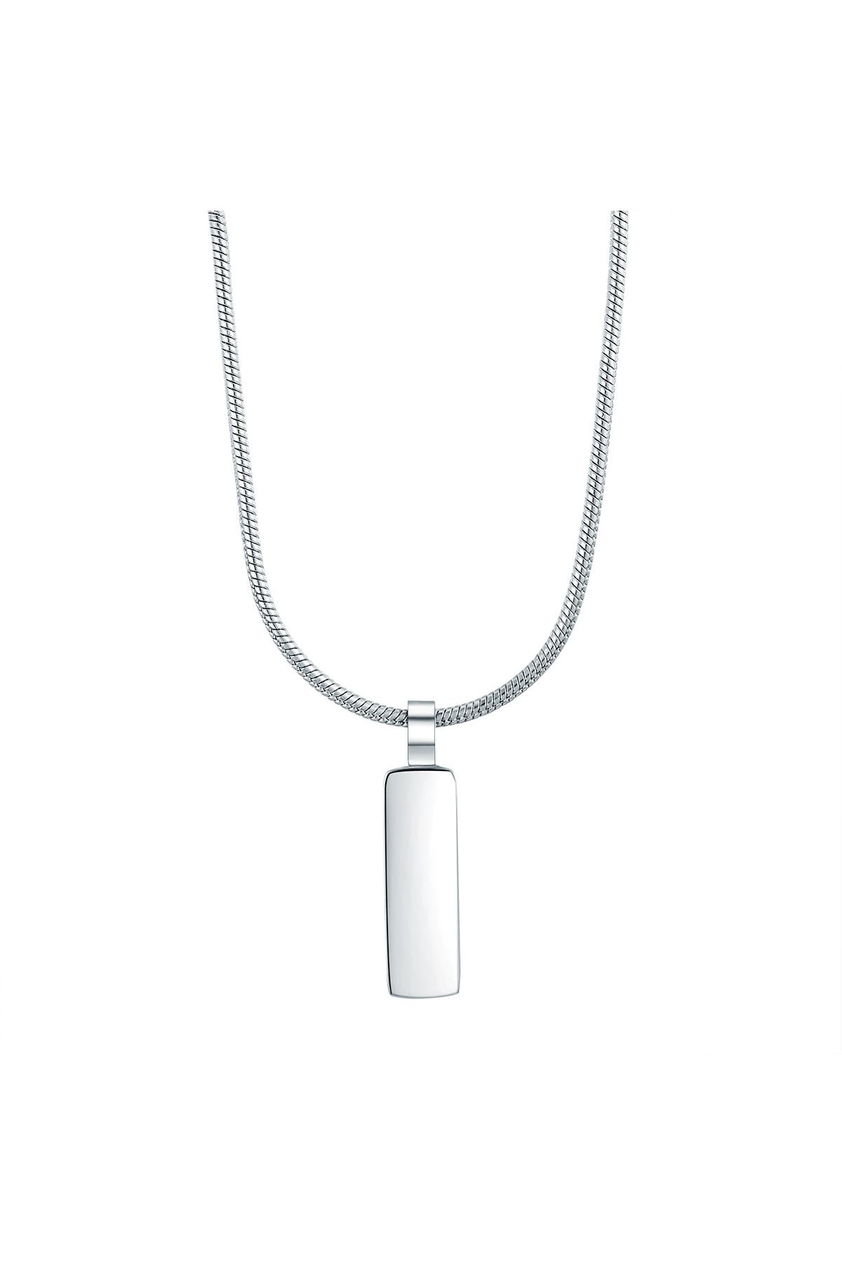 TRUE REBELS Kette Edelstahl silber, Bild 1