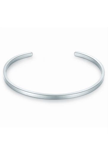TRUE REBELS Armband Edelstahl silber