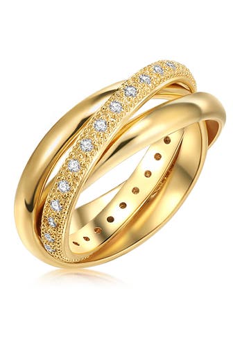 LULU & JANE Ring Metall-Legierung gelbgold