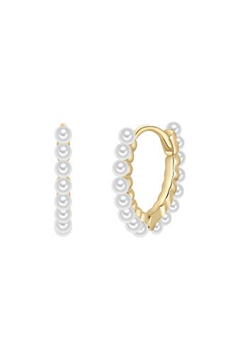 GLANZSTÜCKE MÜNCHEN Ohrringe Perle (synth.) weiß