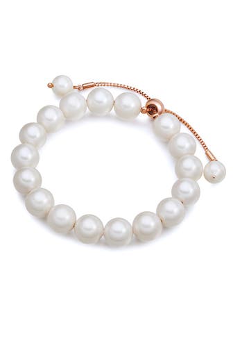 LULU & JANE Armband Messing roségold