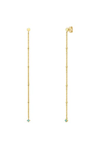 GLANZSTÜCKE MÜNCHEN Ohrringe Sterling Silber gelbgold