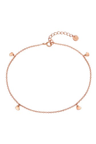 GLANZSTÜCKE MÜNCHEN Fusskettchen Sterling Silber roségold