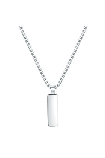 TRUE REBELS Kette Edelstahl silber