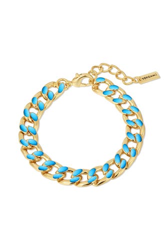 YOKOAMII Armband Metall gelbgold