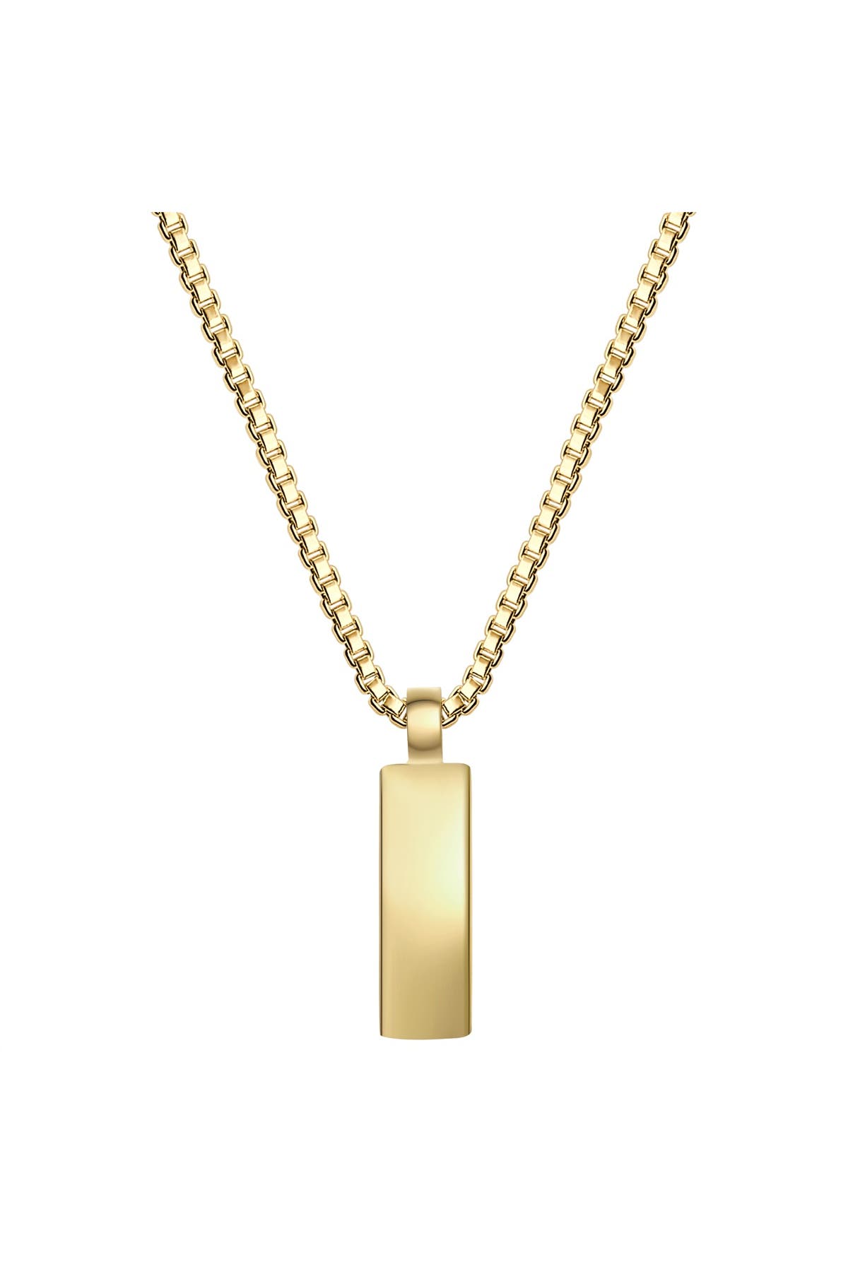 TRUE REBELS Kette Edelstahl gelbgold, Bild 1