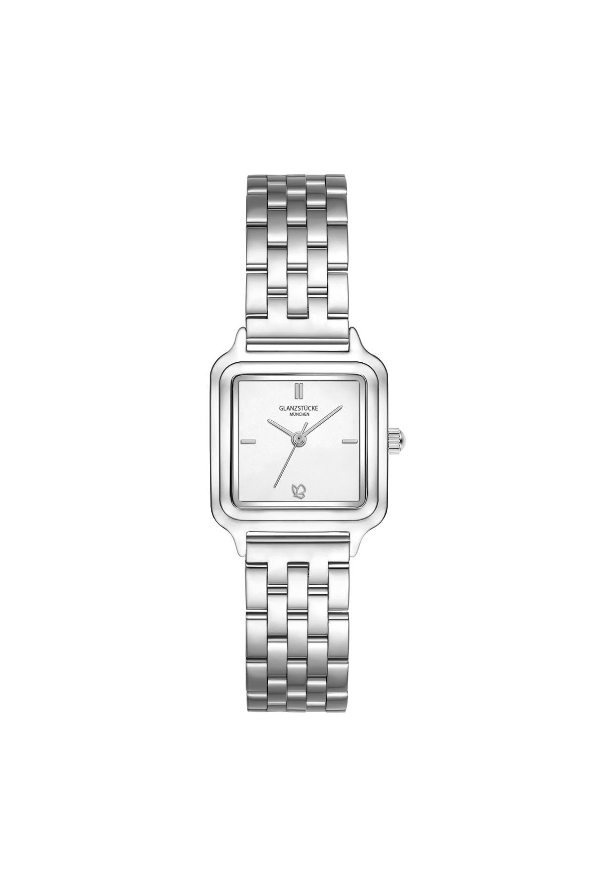 GLANZSTÜCKE MÜNCHEN Quarzuhr Damen Quarzuhr silber Edelstahl silber, Bild 1