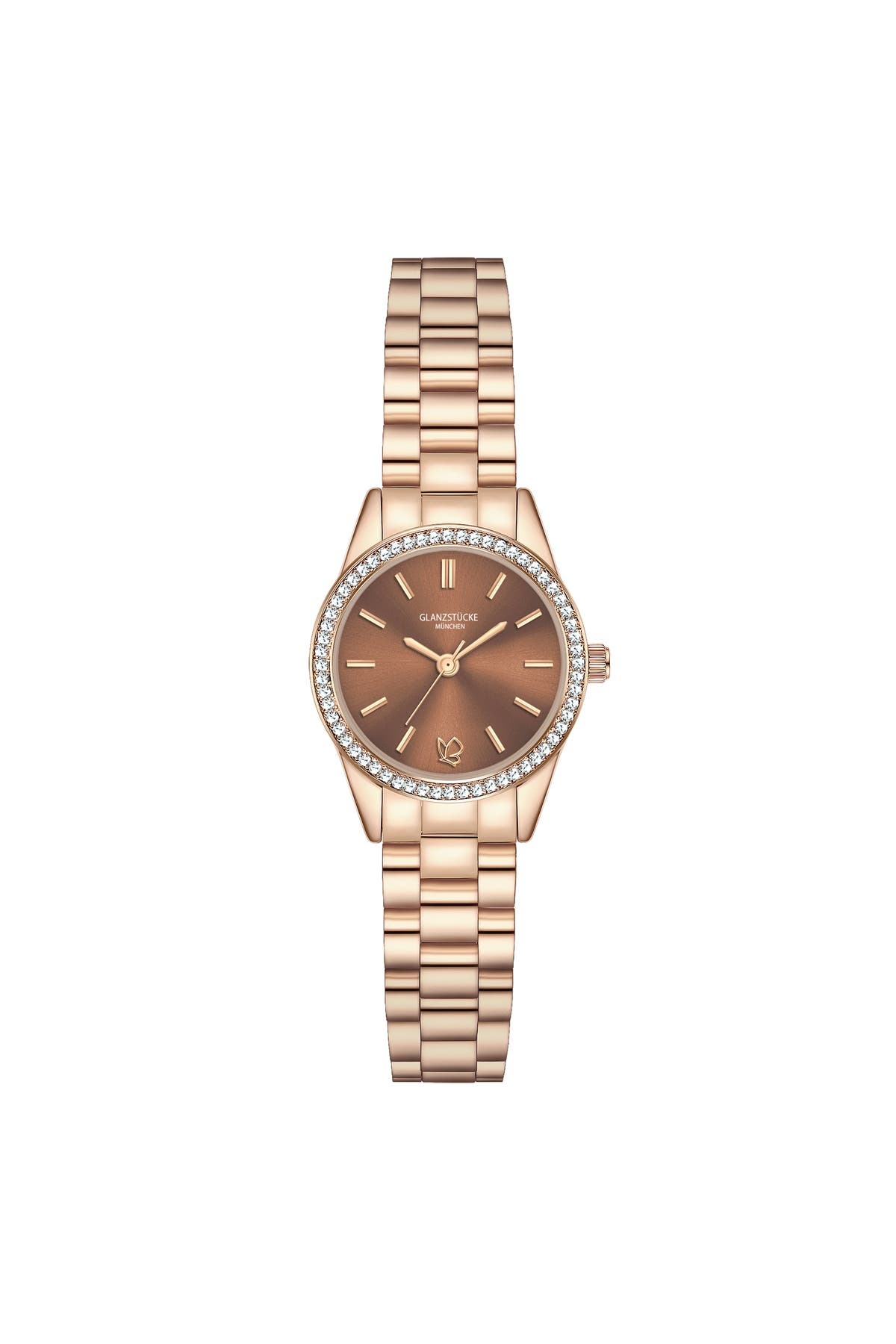 GLANZSTÜCKE MÜNCHEN Quarzuhr Damen Quarzuhr roségold Edelstahl roségold, Bild 1