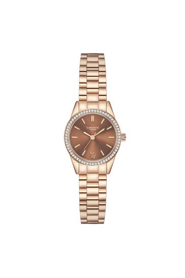 GLANZSTÜCKE MÜNCHEN Quarzuhr Damen Quarzuhr roségold Edelstahl roségold