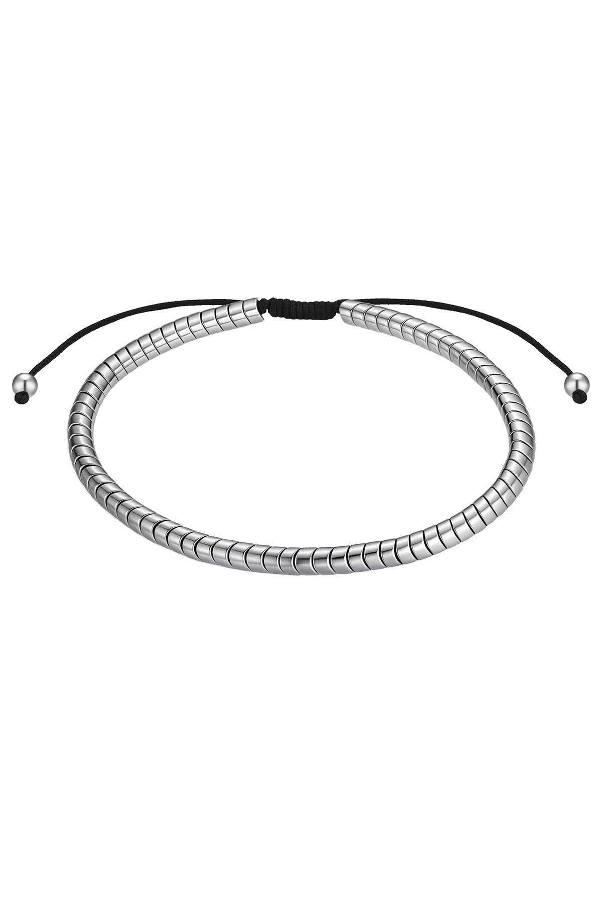 TRUE REBELS Armband Edelstahl silber, Bild 1