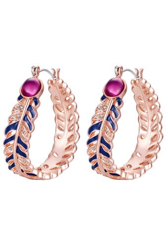 LULU & JANE Ohrringe Sterling Silber roségold