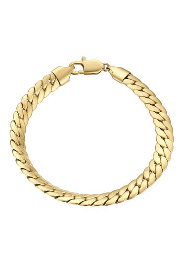 TRUE REBELS Armband Edelstahl gelbgold