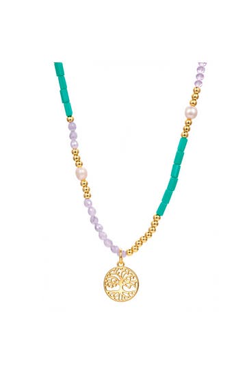 LULU & JANE Kette Metall-Legierung OneColor
