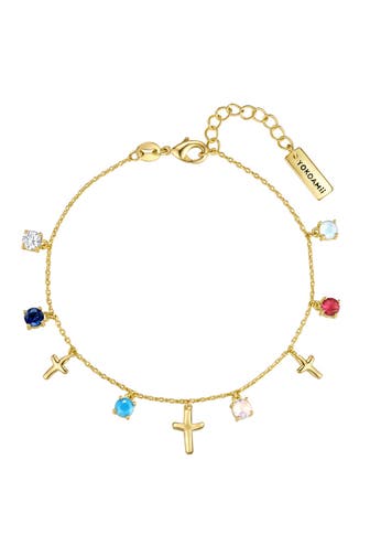 YOKOAMII Armband Messing gelbgold